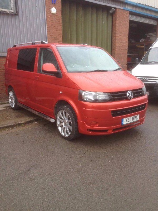 red van